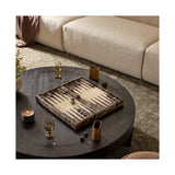 Stone Backgammon, Amber Ash Veneer by Four Hands — ESS_1