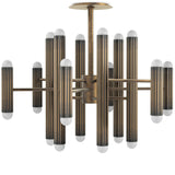 Vesta Chandelier, Heritage Bronze Brass by Four Hands