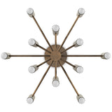 Vesta Chandelier, Heritage Bronze Brass by Four Hands