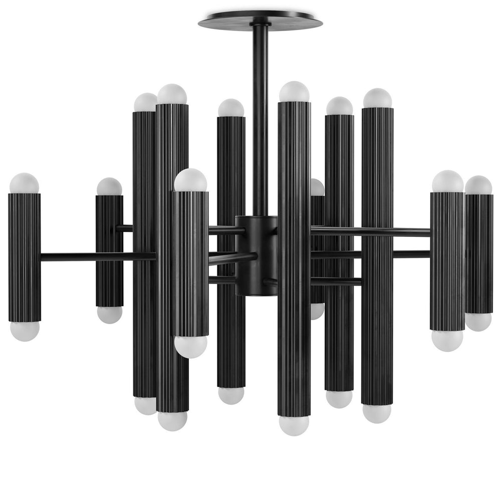 Vesta Chandelier, Black Gunmetal by Four Hands