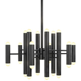 Vesta Chandelier, Black Gunmetal by Four Hands