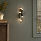 Vesta Triple Sconce, Heritage Bronze Brass by Four Hands
