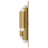 Vesta Triple Sconce, Burnished Brass by Four Hands