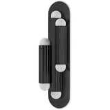 Vesta Triple Sconce, Black Gunmetal by Four Hands