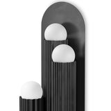 Vesta Triple Sconce, Black Gunmetal by Four Hands