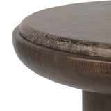 Zeke End Table, Coco Ash by Four Hands