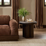 Zeke End Table, Coco Ash by Four Hands