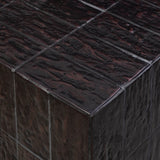 Tanik End Table, Brown Tile by Four Hands