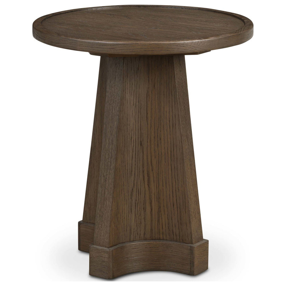 Ember End Table, Tumbled Brown Oak Veneer by Four Hands — PRM_1