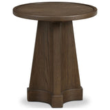 Ember End Table, Tumbled Brown Oak Veneer by Four Hands — FRT_1