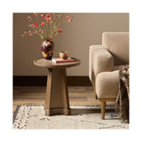 Ember End Table, Tumbled Brown Oak Veneer by Four Hands — ESS_1