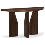 Leon Console Table, Burnished Eucalyptus Veneer by Four Hands — PRM_1