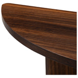 Leon Console Table, Burnished Eucalyptus Veneer by Four Hands — DET_1