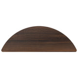 Leon Console Table, Burnished Eucalyptus Veneer by Four Hands — TOP_1