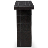 Tanik Console Table, Brown Tile by Four Hands