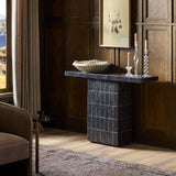 Tanik Console Table, Brown Tile by Four Hands