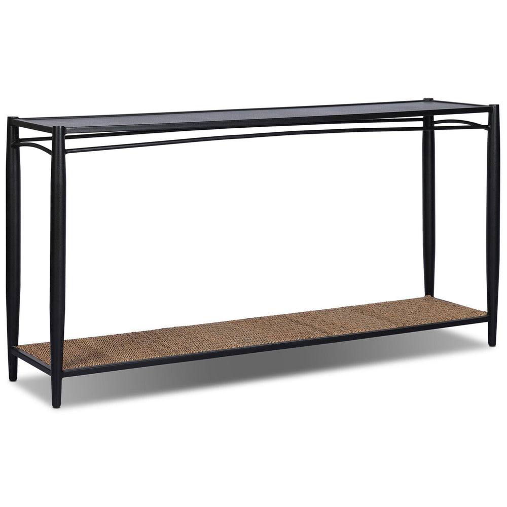 Thalen Console Table, Rough Iron by Four Hands