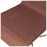 Marita Outdoor Dining Chair, Maroon Flat Weave by Four Hands — DET_1