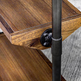 Rhordyn Etagere, Aged Gunmetal-Furniture - Storage-High Fashion Home