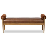 Jazelle Accent Bench, Havana Brown by Four Hands — FRT_1