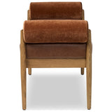 Jazelle Accent Bench, Havana Brown by Four Hands — SID_1