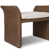 Fiora Accent Stool, Lynchart Sand by Four Hands