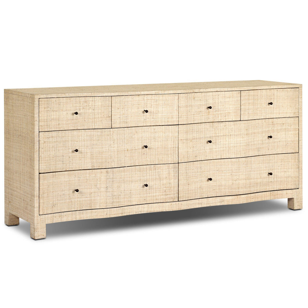 Hollis 8 Drawer Dresser, Natural Fleck by Four Hands