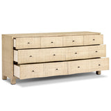 Hollis 8 Drawer Dresser, Natural Fleck by Four Hands