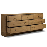 Minnie 7 Drawer Dresser, Aged Natural by Four Hands