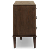 Zaria 6 Drawer Dresser, Dark Brown by Four Hands