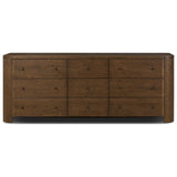 Akumi 9 Drawer Dresser, Umber Oak Thin Veneer by Four Hands — FRT_1