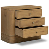 Minnie Nightstand, Aged Natural by Four Hands