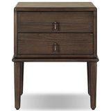 Zaria Nightstand, Dark Brown by Four Hands