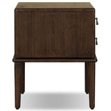 Zaria Nightstand, Dark Brown by Four Hands