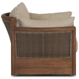 Barbosa Outdoor Swivel Chair, Concha Beige by Four Hands