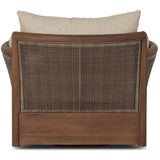 Barbosa Outdoor Swivel Chair, Concha Beige by Four Hands