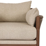 Barbosa Outdoor Swivel Chair, Concha Beige by Four Hands