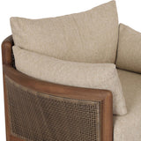 Barbosa Outdoor Swivel Chair, Concha Beige by Four Hands