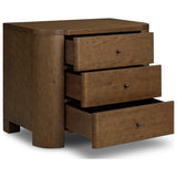 Akumi Nightstand, Umber Oak Thin Veneer by Four Hands — OPN_1