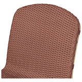 Marita Outdoor Chair, Maroon Flat Weave by Four Hands — DET_1