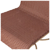 Marita Outdoor Chair, Maroon Flat Weave by Four Hands — DET_1
