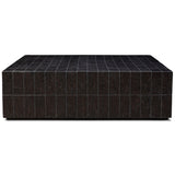 Tanik Coffee Table, Brown Tile by Four Hands