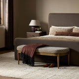 Moya Accent Bench, Firefinch Fawn by Four Hands