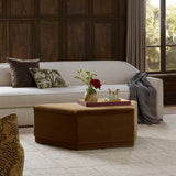 Becenti Ottoman, Surrey Ochre by Four Hands