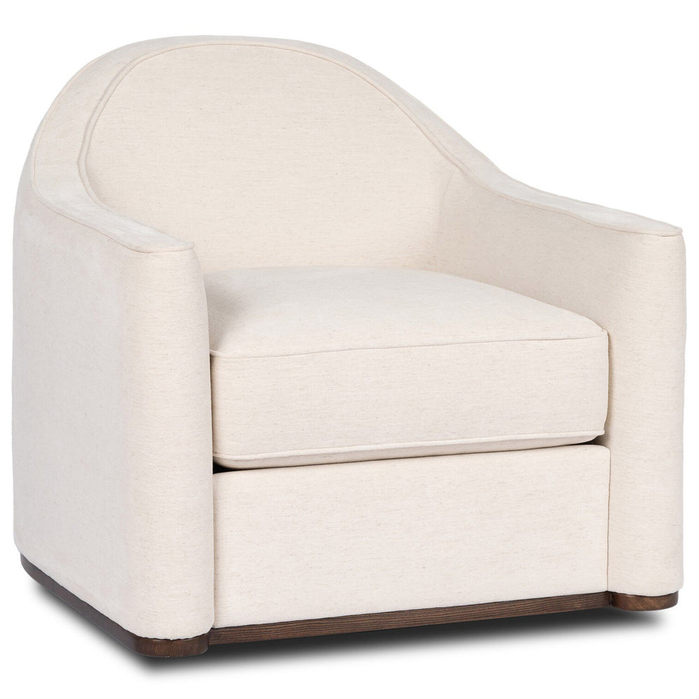 Chella Swivel Chair, Laughlin Bone by Four Hands