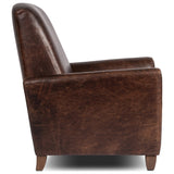 Dallin Leather Recliner, Raleigh Cigar by Four Hands — SID_1