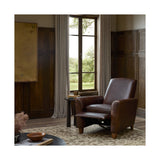 Dallin Leather Recliner, Raleigh Cigar by Four Hands — ESS_1