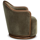 Tibby Swivel Chair, Monte Olive by Four Hands