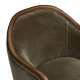 Tibby Swivel Chair, Monte Olive by Four Hands