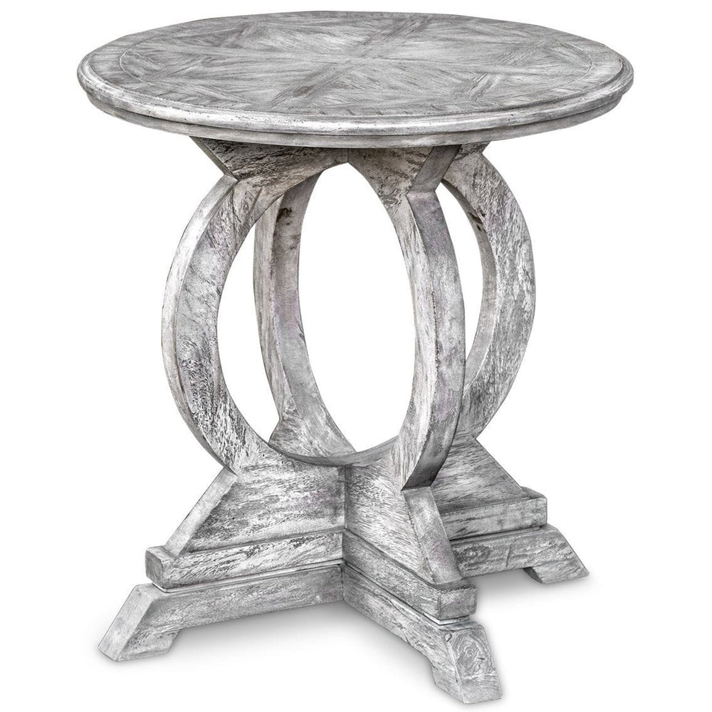 Maiva Side Table, White-Furniture - Accent Tables-High Fashion Home